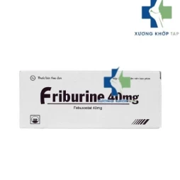 Friburine 40mg - Thuốc điều trị gout mạn tính